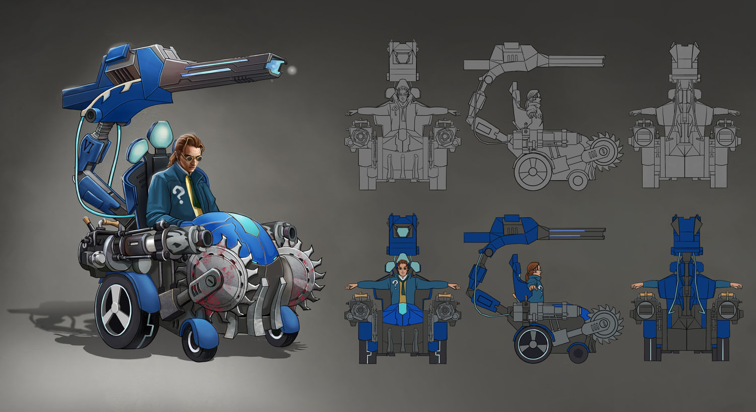 Endworld Professor Hansen